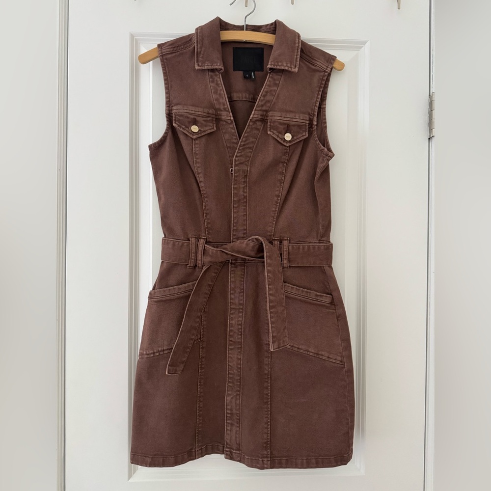 PAIGE Kelsee Dress,  vintage Brown